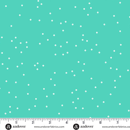 Sequin Quilt Fabric - Sequin Dot in Jade - A-1371-T3