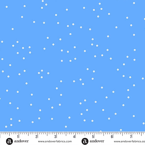 Sequin Quilt Fabric - Sequin Dot in Powder Blue - A-1371-B1