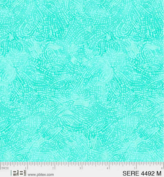 Serenity Quilt Fabric - Blender in Aqua - SERE 04492 M