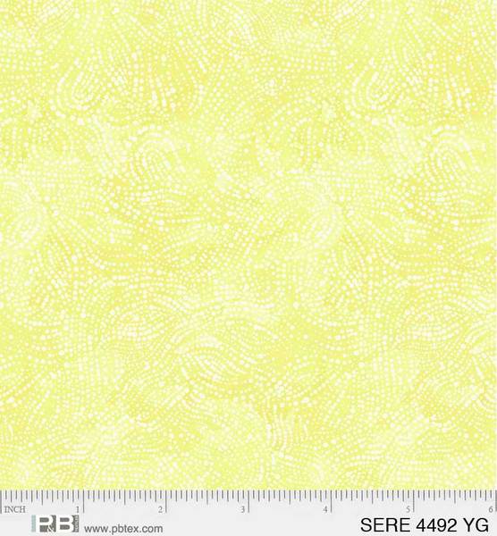 Serenity Quilt Fabric - Blender in Lime Green - SERE 04492 YG