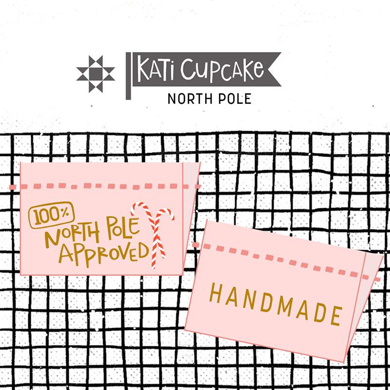Sew In Labels North Pole - KC317