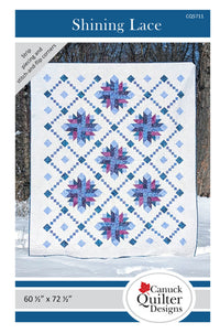 Shining Lace Quilt Pattern from Canuck Quilter Designs - CQ5711