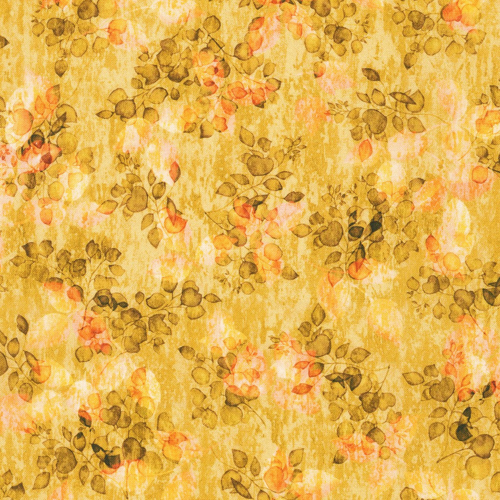 Sienna Quilt Fabric - Blender in Gold - SRKD-21167-133 GOLD