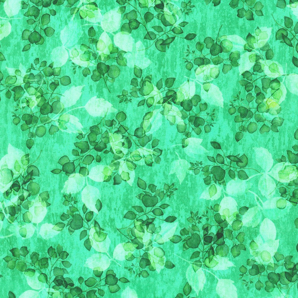 Sienna Quilt Fabric - Blender in Jade Green - SRKD-21167-51 JADE