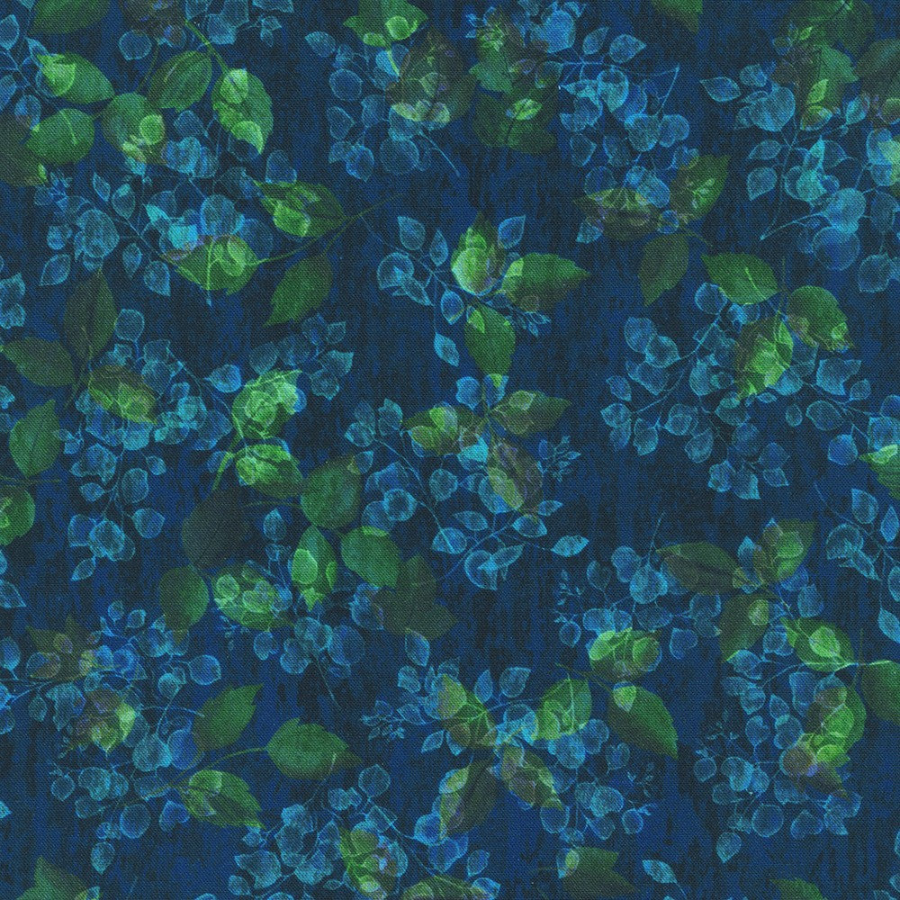 Sienna Quilt Fabric - Blender in Navy Blue - SRKD-21167-9 NAVY BLUE