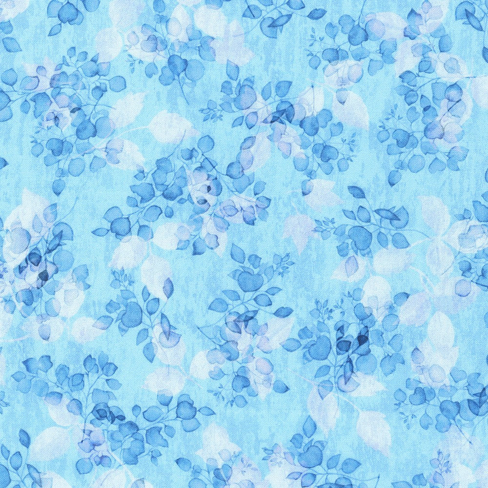 Sienna Quilt Fabric - Blender in Sky Blue - SRKD-21167-63 SKY
