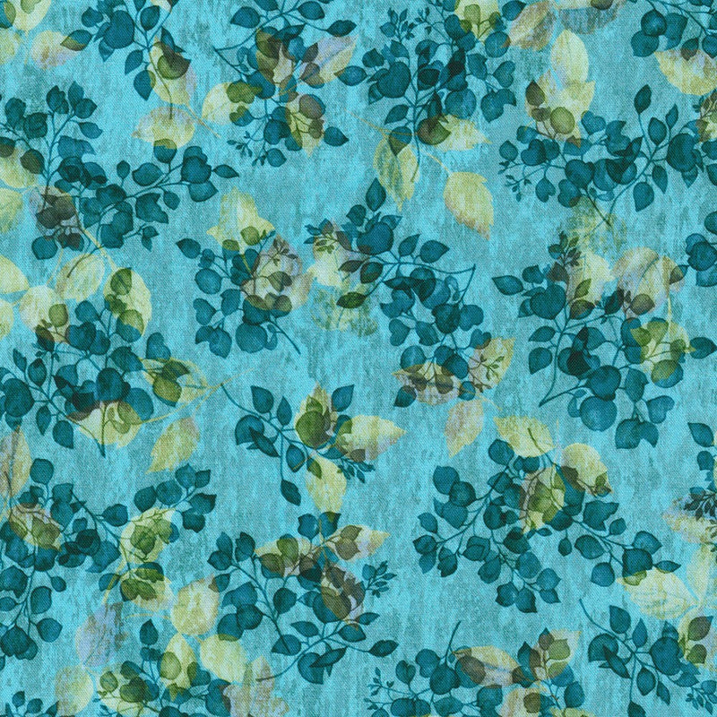 Sienna Quilt Fabric - Blender in Waterfall Blue/Green - SRKD-21167-405 WATERFALL