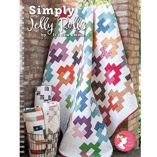 Simply Jelly Rolls Quilt Book by It's Sew Emma - ISE 955