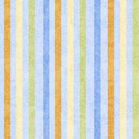 Space Ace Quilt Fabric - Stripe in Blue/Multi - 1649 29576 B