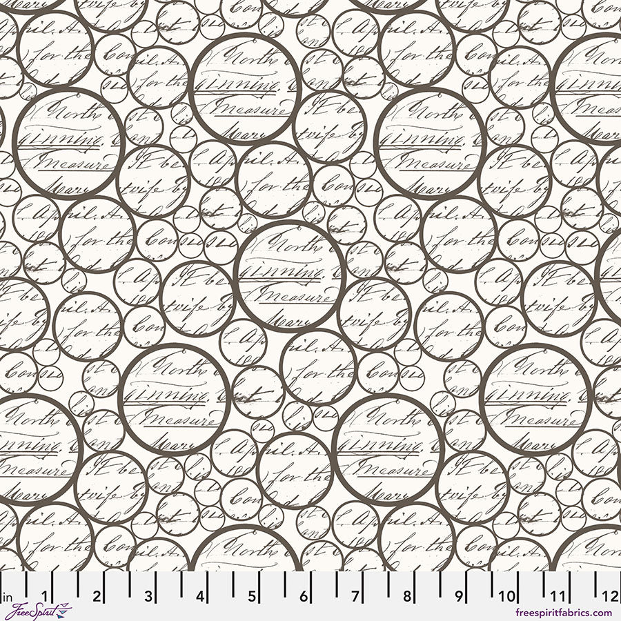 Stamped Quilt Fabric - Orbit in Paper - PWSE047.PAPER