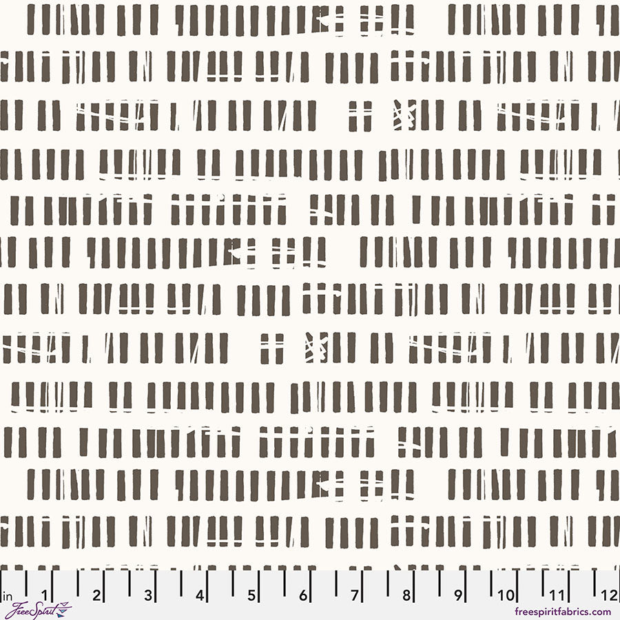 Stamped Quilt Fabric - Sidelined in Paper - PWSE048.PAPER