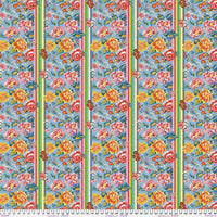 Stannie and Lloyd Quilt Fabric - Regency Remix in Sky Blue - PWAE009.SKY