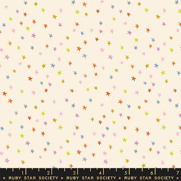 Starry Quilt Fabric by Ruby Star Society - Mini Starry in Multi/Natural - RS4110 20