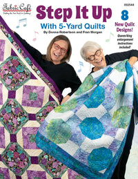 Step It Up With 5 Yard Quilts Book - FC032544