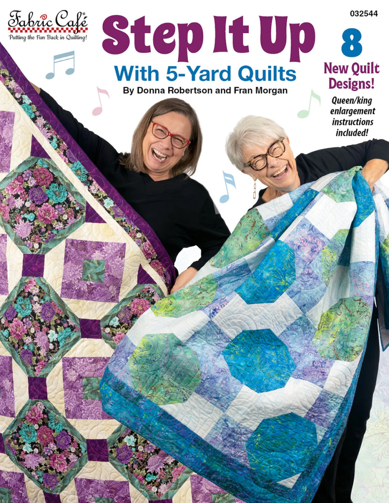 Step It Up With 5 Yard Quilts Book - FC032544