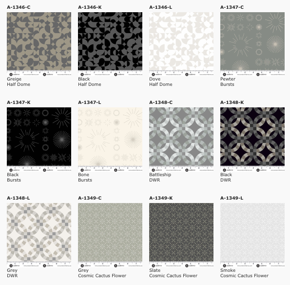 Still Quilt Fabric by Libs Elliott - 10 x 10 squares - 3S-STILL-X - set of 42 10" squares