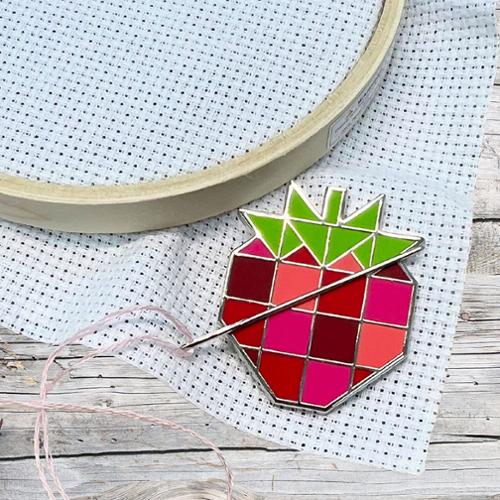 Strawberry Needle Minder - TTN NM1