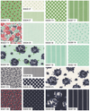 Summertime Quilt Fabric - 40 piece Fat Quarter Bundle - 55320AB