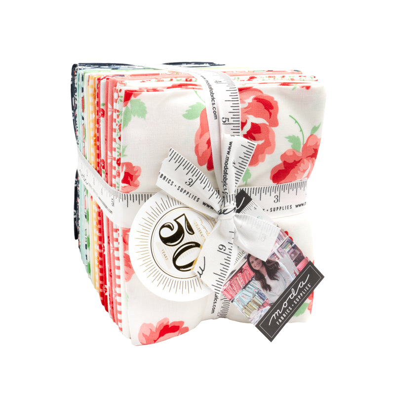 Summertime Quilt Fabric - 40 piece Fat Quarter Bundle - 55320AB