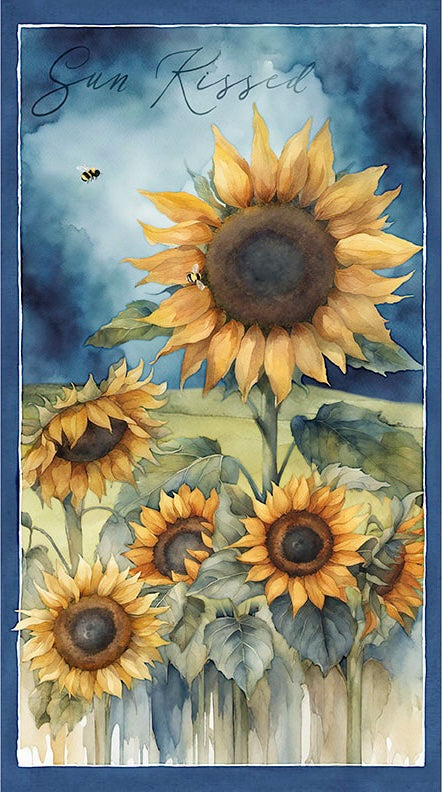 Sunkissed Quilt Fabric - Large Panel in Multi - 1665 33914 452