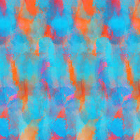 Sunset Strokes Quilt Fabric - Fire in the Sky in Neptune Aqua/Multi - 10800-42