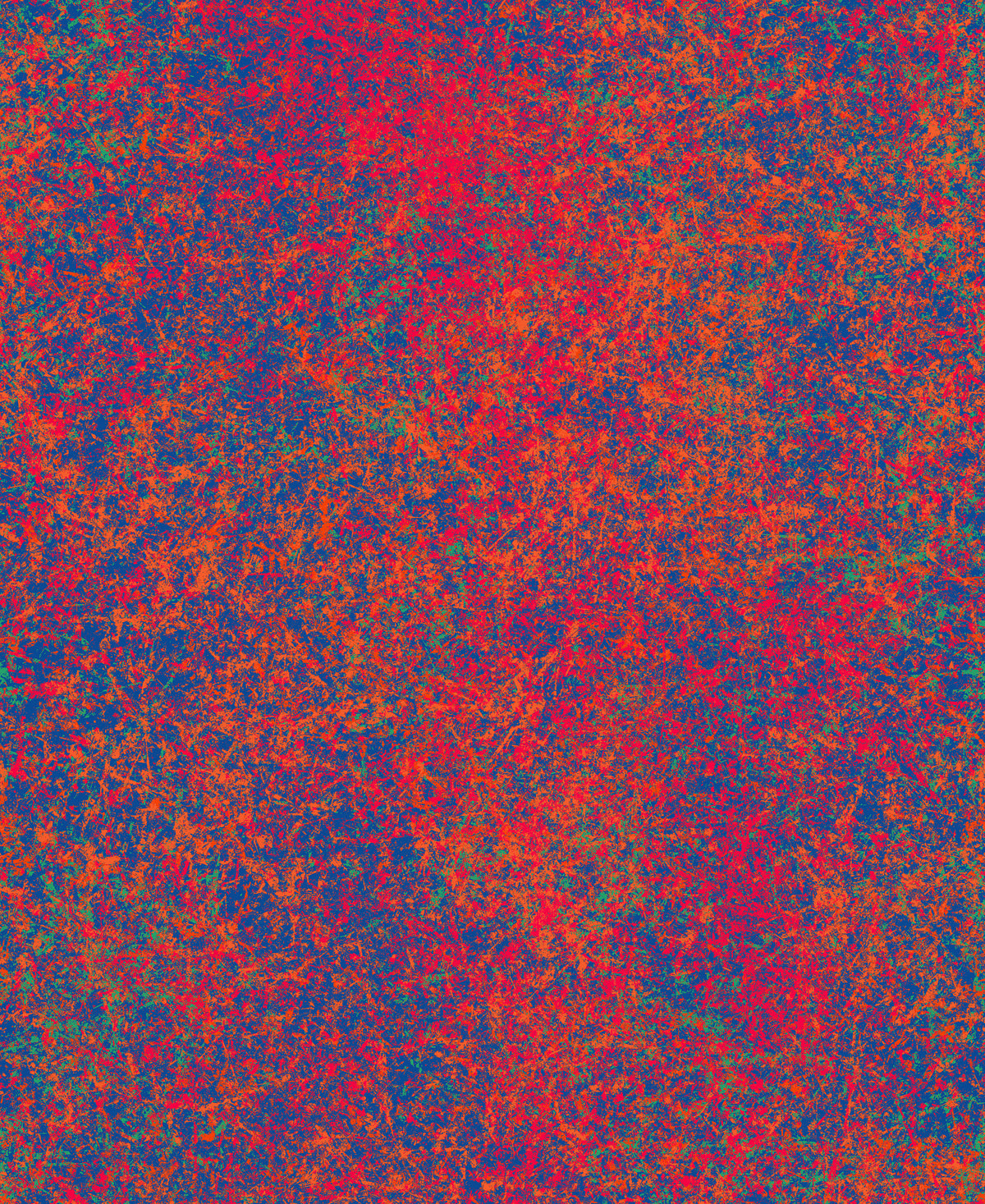 Sunset Strokes Quilt Fabric - Sun Glitter in Gloaming Blue/Orange - 10804-28