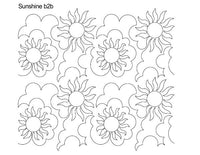 Longarm Pattern (not for sale): Sunshine