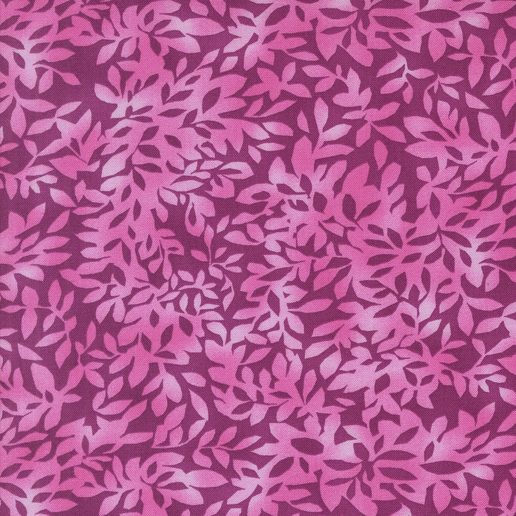 Superbloom Quilt Fabric - Leafy Blender in Dahlia Purple - 48787 12