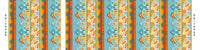 Surf's Up Quilt Fabric - Beach Cottage Border Stripe in Multi - 1166-18