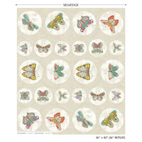 Sway by Kori Quilt Fabric - Daydreams and Glimmers Panel in Light Gray - 54700-11 - SOLD AS A 36" PANEL