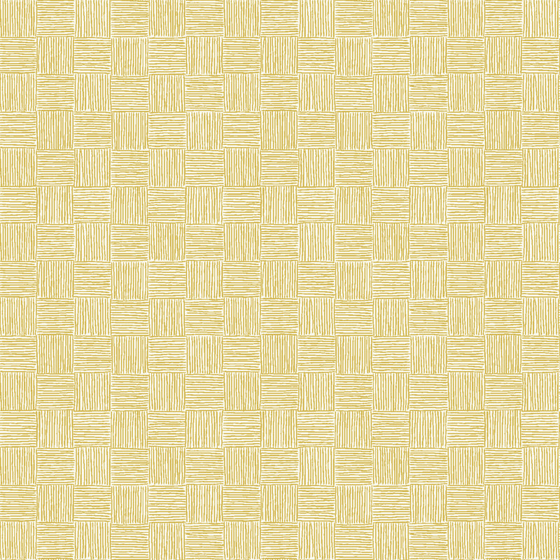Sweet Floral Scent Quilt Fabric - Haystack in Yellow - LV305-YE11