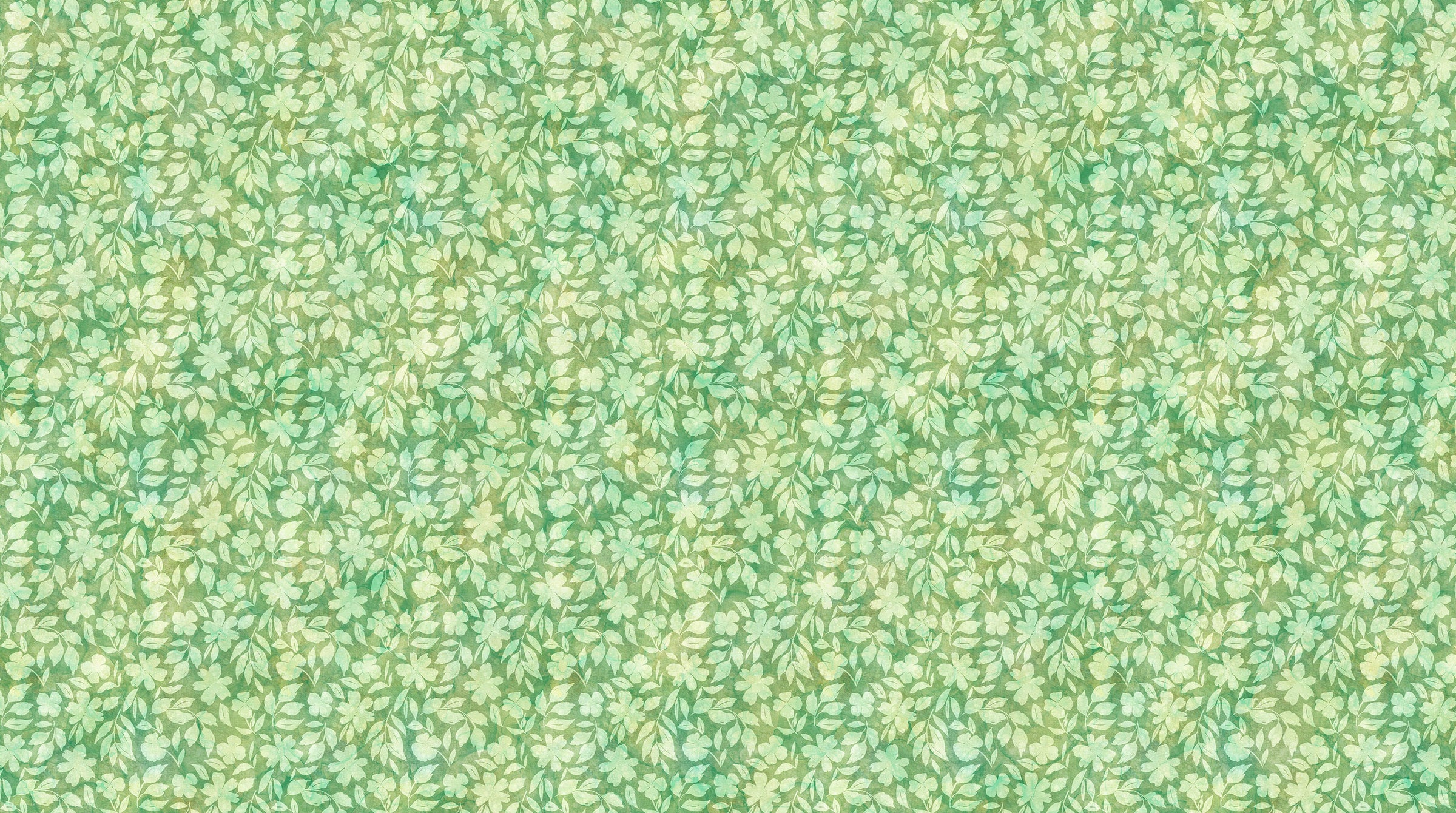 Sweet Surrender Quilt Fabric - Floral Blender in Green - 26952-73