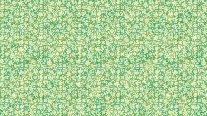 Sweet Surrender Quilt Fabric - Floral Blender in Green - 26952-73