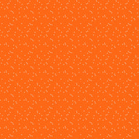 Sweet Treats Quilt Fabric - Stars in Orange - GLOW IN THE DARK - 91258G-56