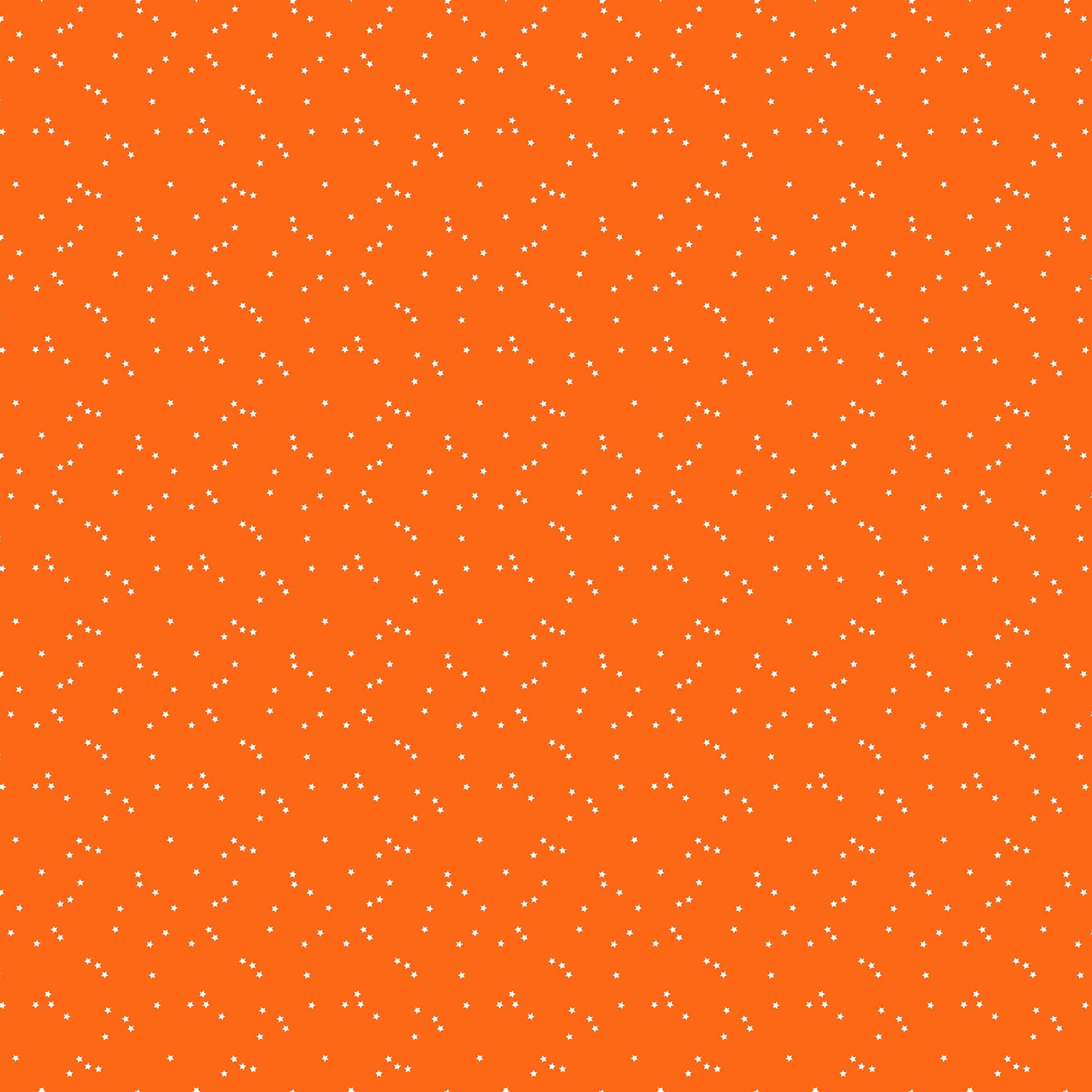 Sweet Treats Quilt Fabric - Stars in Orange - GLOW IN THE DARK - 91258G-56