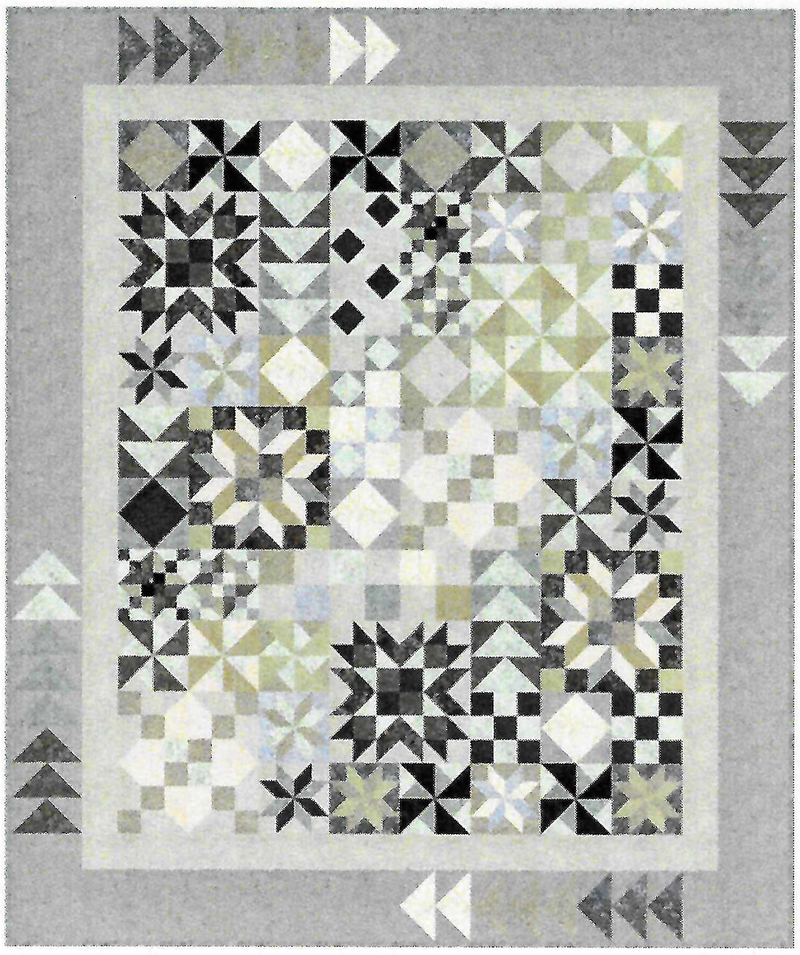 Symphony Quilt Kit - COMPLETE QUILT KIT - Neutral or Bright