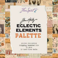 Eclectic Elements Palette, Orange Fat Quarter Bundle