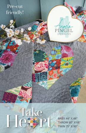 Take Heart Quilt Pattern from Angela Pingel - APTH106