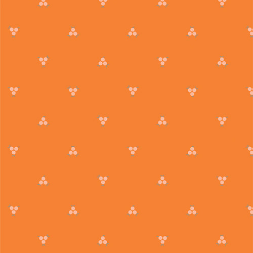 Tangerine Quilt Fabric - Sweet Tangerines in Orange - TAN69904