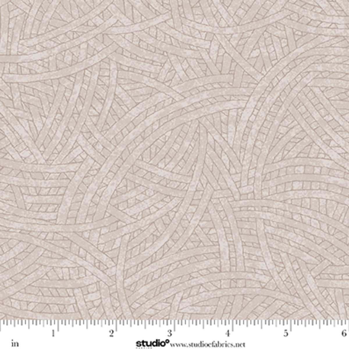 Tangled Quilt Fabric - Blender in Taupe Gray - 8866-29