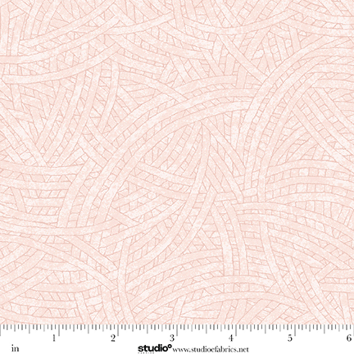 Tangled Quilt Fabric - Blender in Whisper Pink - 8866-12
