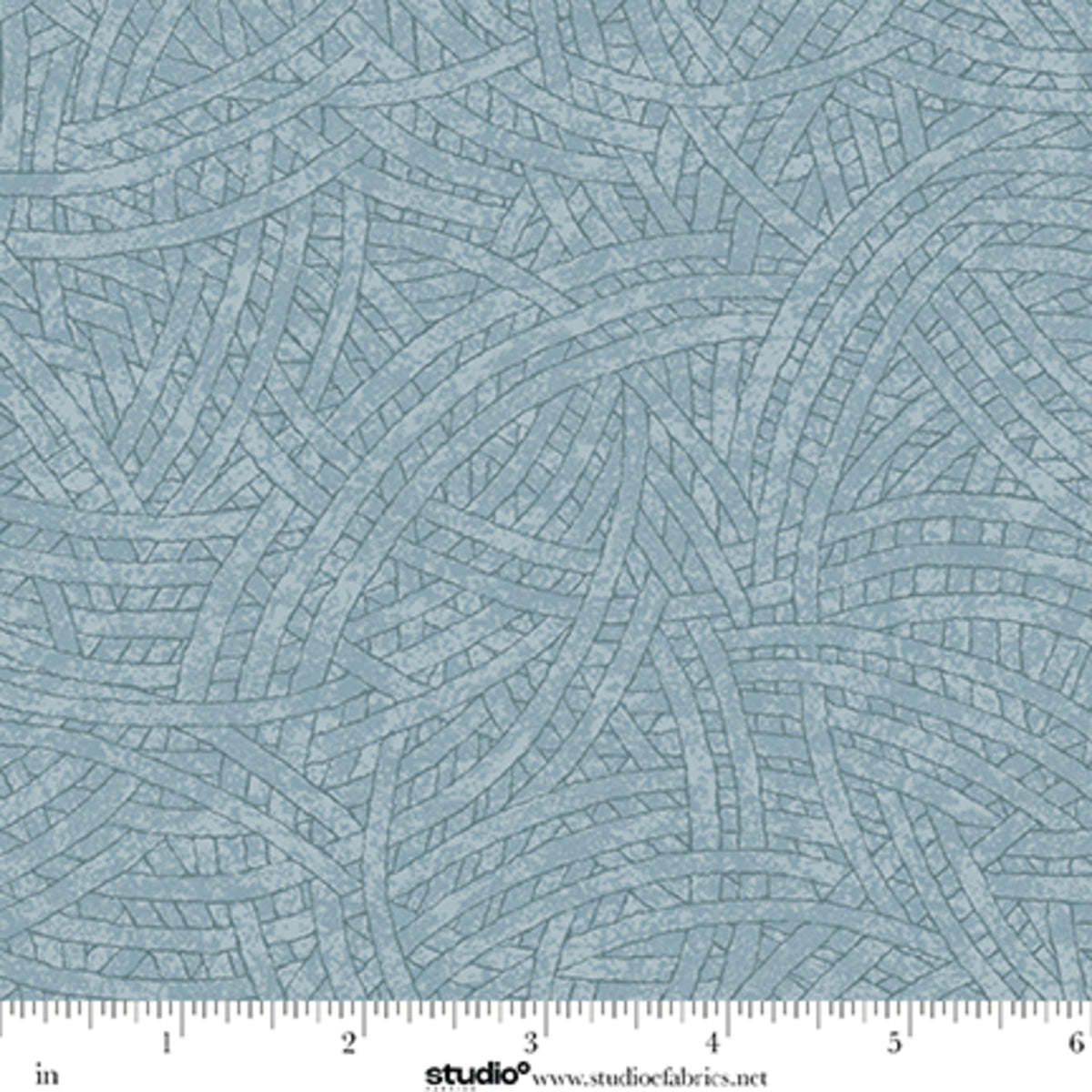 Tangled Quilt Fabric - Blender in Horizon Blue - 8866-79