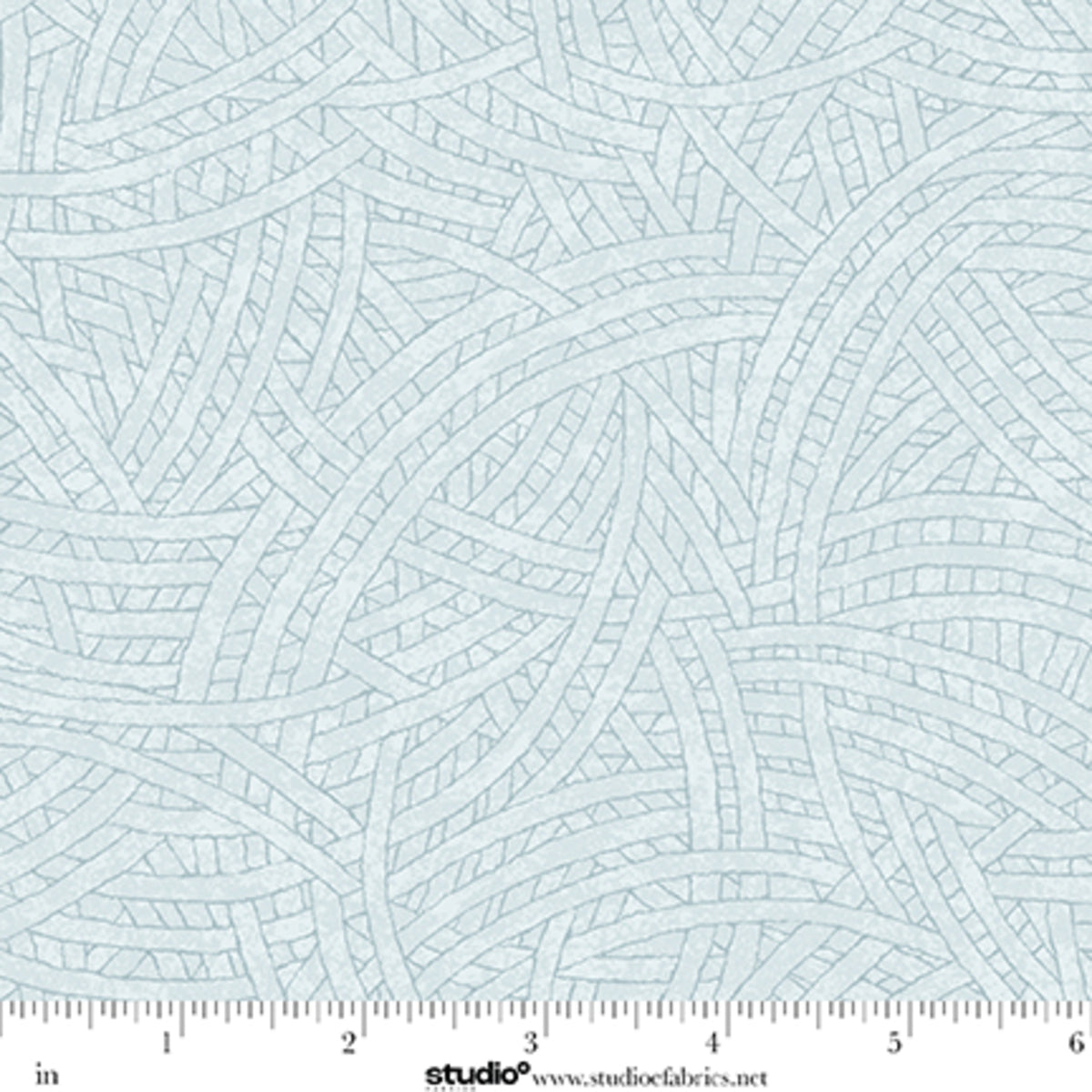 Tangled Quilt Fabric - Blender in Powder Blue - 8866-11