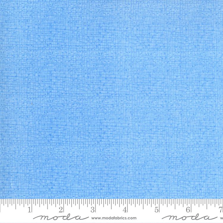 Thatched Quilt Fabric - Blender in Mist (Blue) - 48626 146