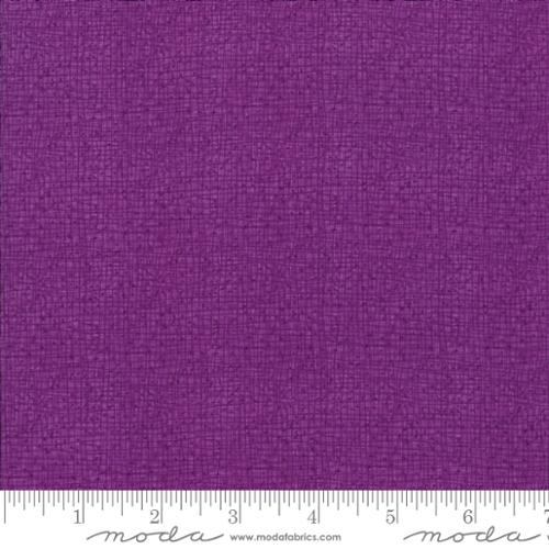 Thatched Quilt Fabric - Blender in Plum - 48626 35