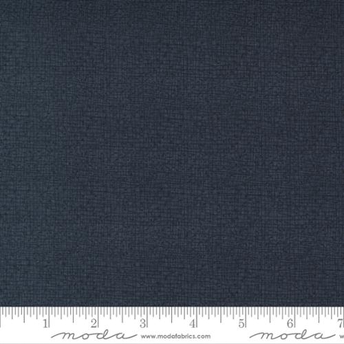 Thatched Quilt Fabric - Blender in Soft Black - 48626 152