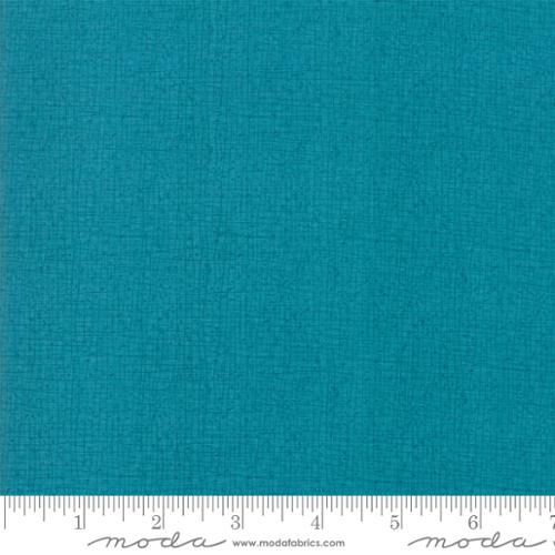 Thatched Quilt Fabric - Blender in Turquoise - 48626 101