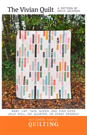 The Vivian Quilt Pattern from Kitchen Table Quilting - KTQ190