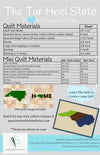 The Tar Heel State North Carolina Quilt Pattern - THSNC