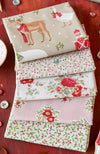 Tilda Merry Little Christmas Quilt Fabric -  Cream 